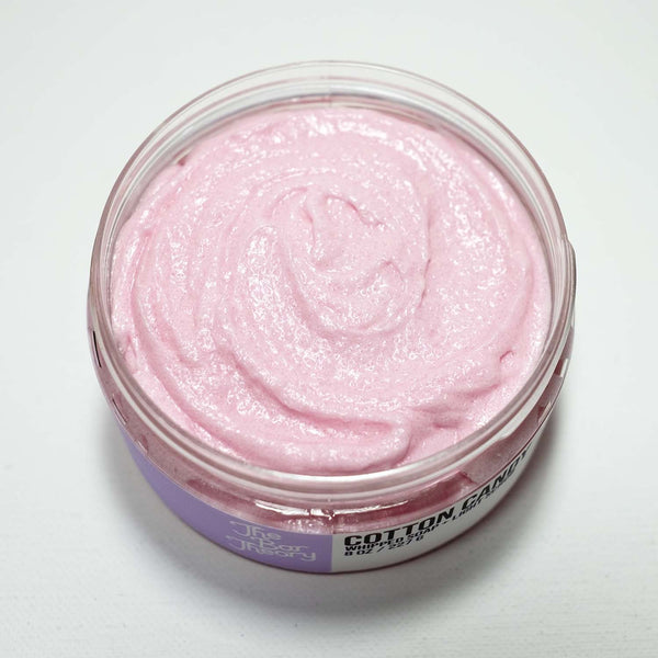 Cotton Candy Whipped Soap + Light Scrub