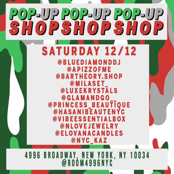 Hosting My Own Holiday Pop Up Event