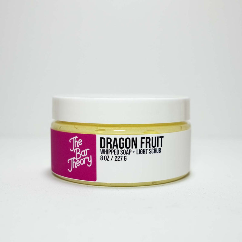 Dragon Fruit Whipped Soap + Light Scrub