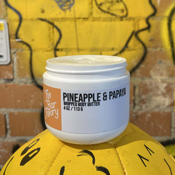 Diced Pineapple & Papaya Whipped Body Butter