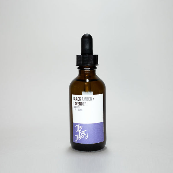 Black Amber + Lavender Beard Oil